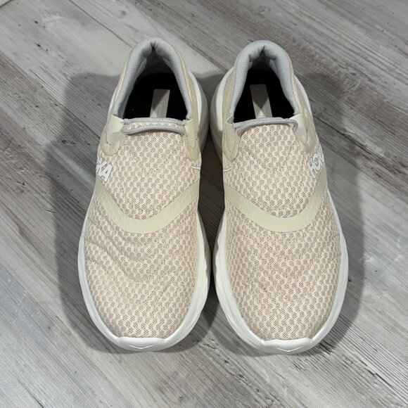 Hoka One One Women's Size 9 Ora Recovery Shoe 2 White Slip On 1119398 - Picture 4 of 14